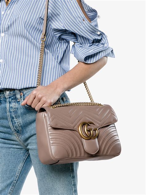 beige gucci shirt|gucci shoulder bag beige.